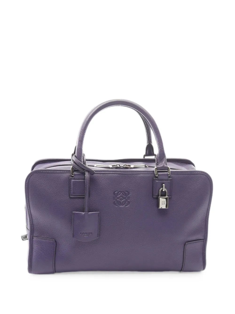 2010s Amazona leather tote bag