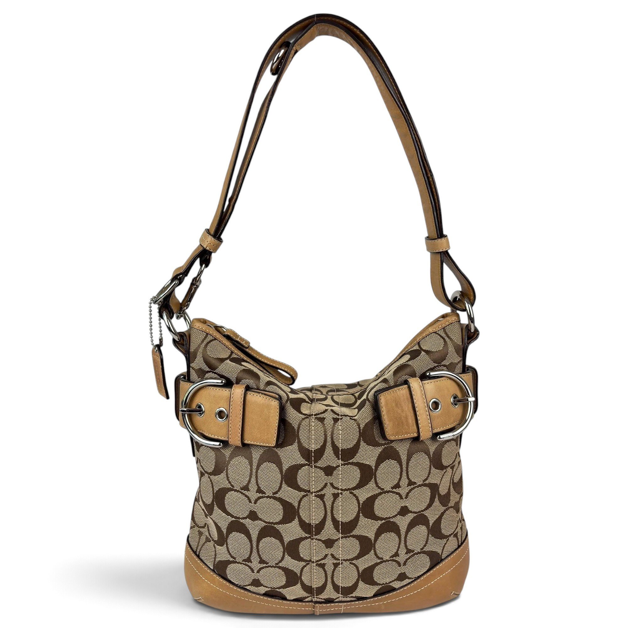Signature Sufflette cloth handbag