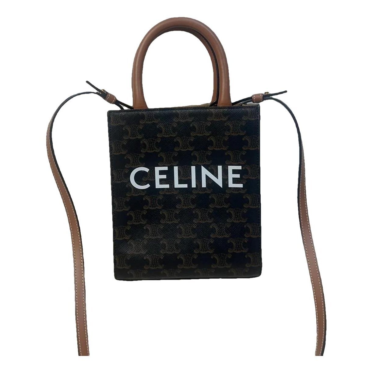 Leather tote