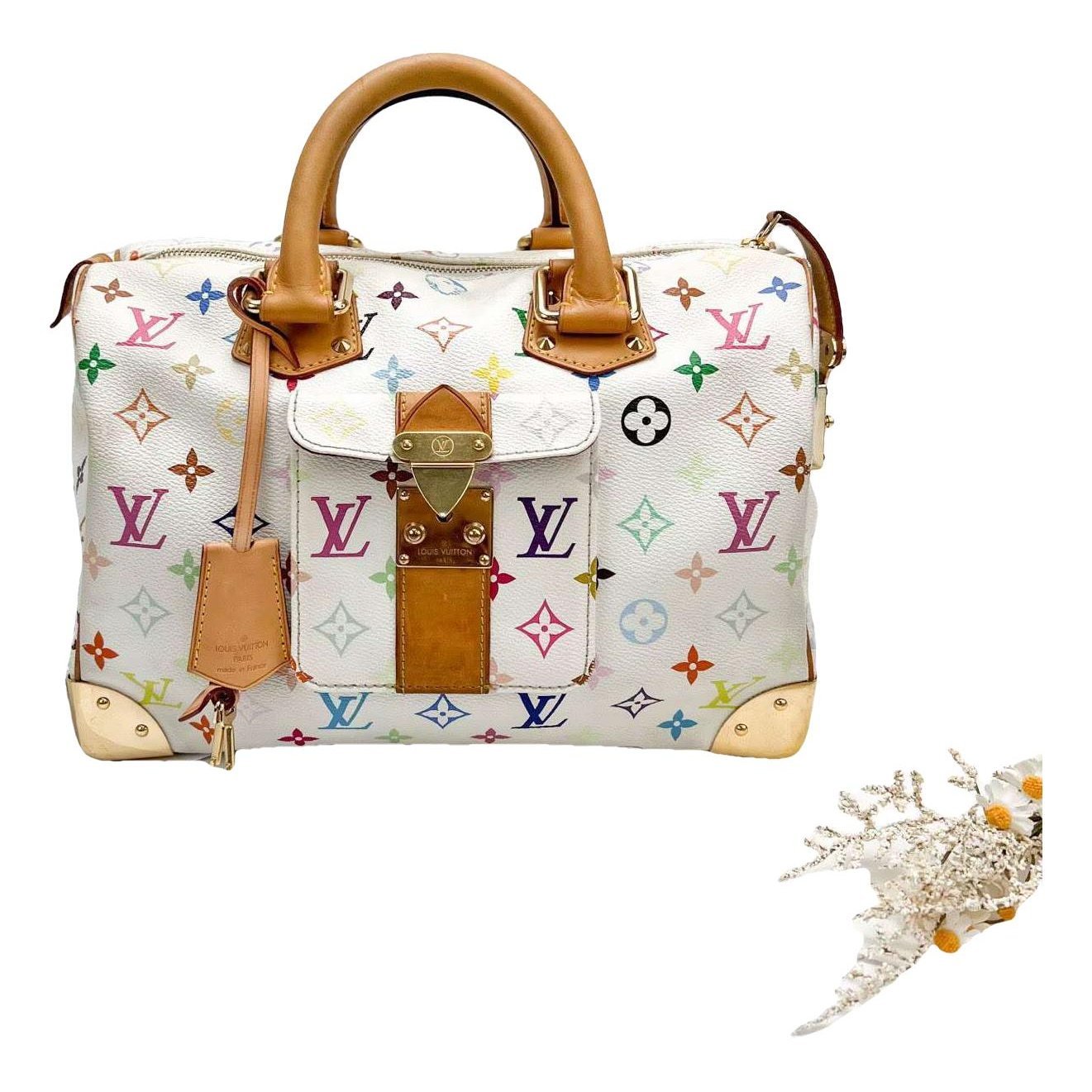 Speedy leather handbag