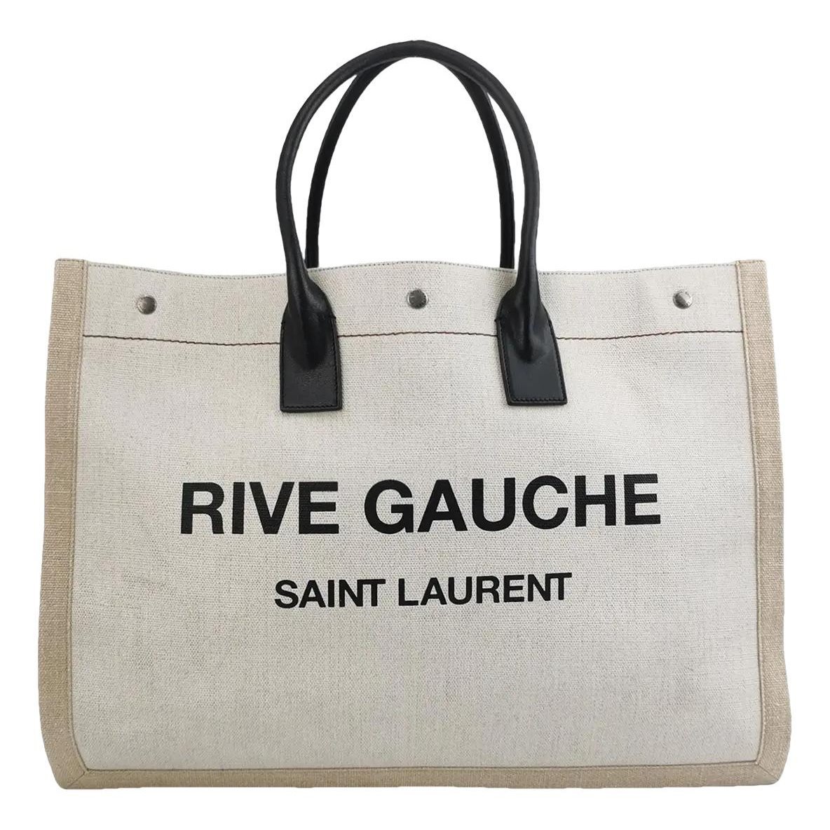 Rive Gauche cloth handbag