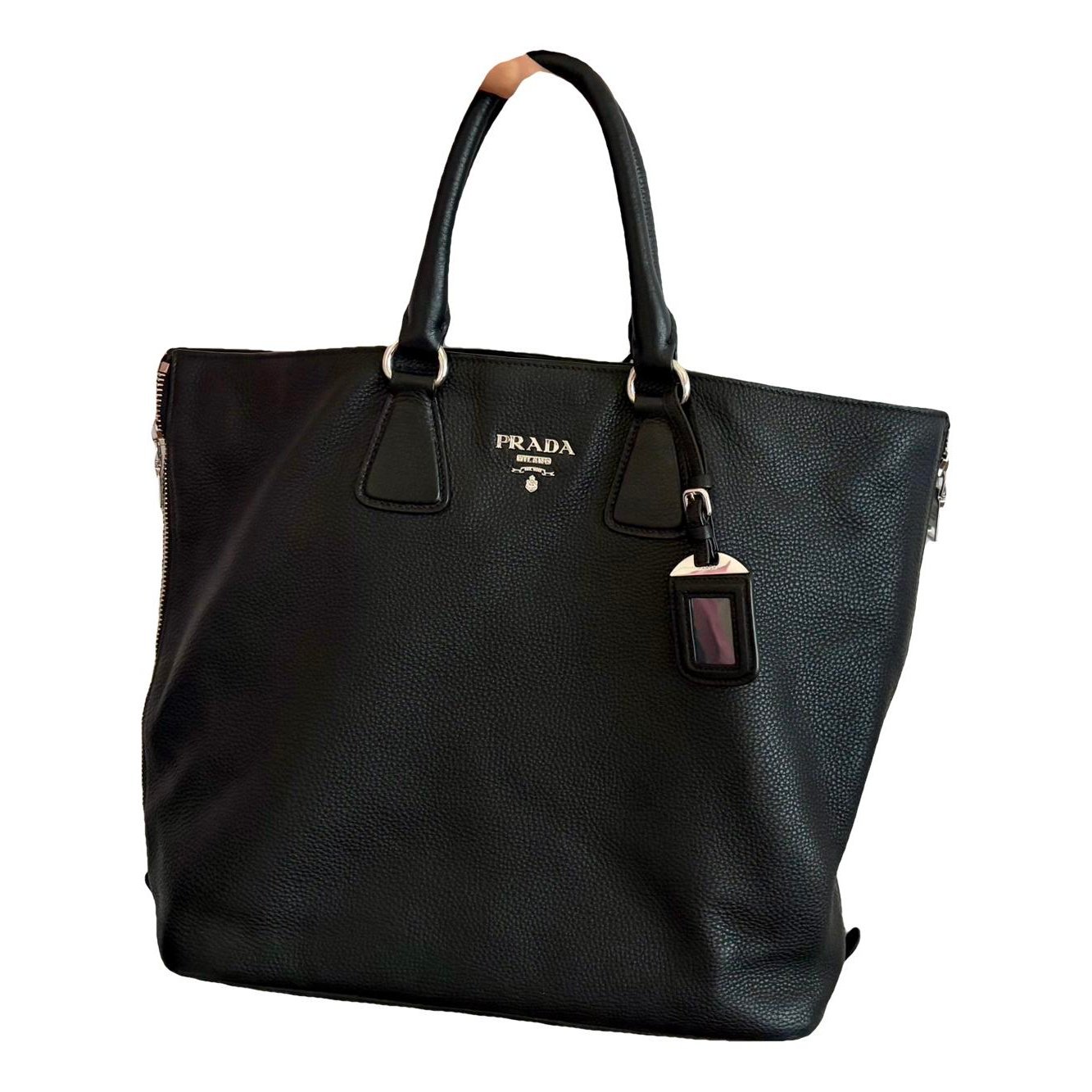 Leather tote