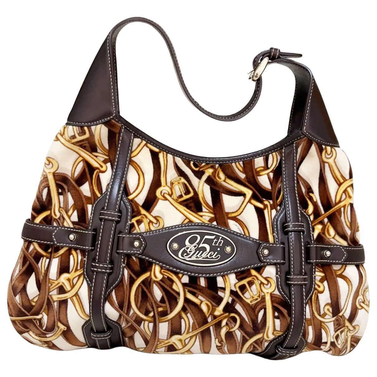 Velvet handbag