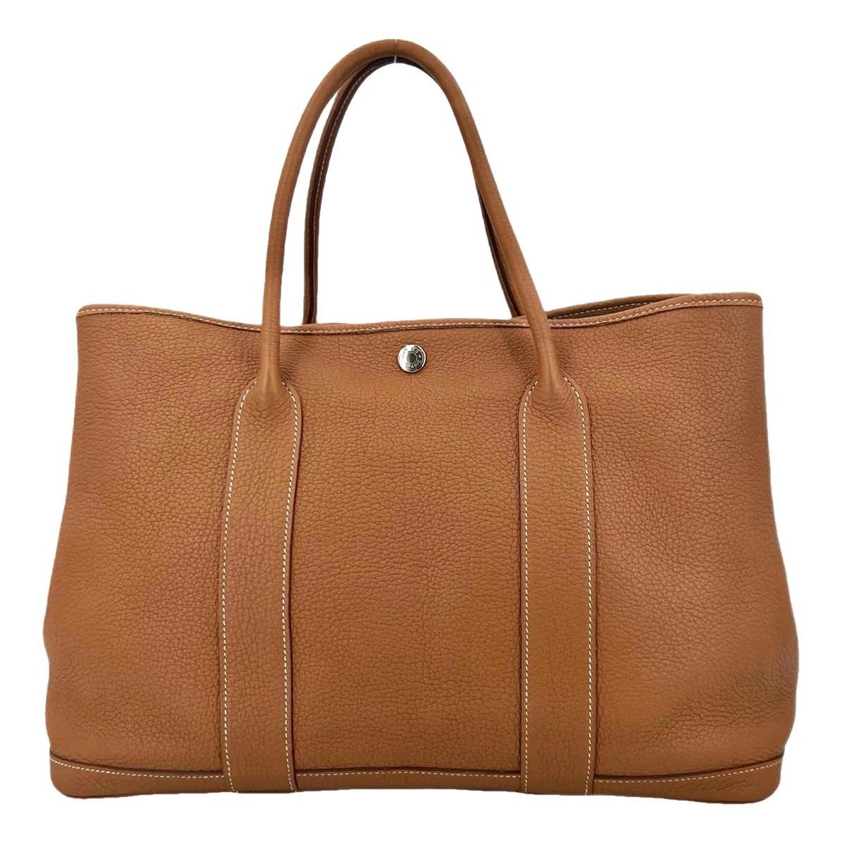 Hermes Garden Party Handbag Negonda Leather 2013