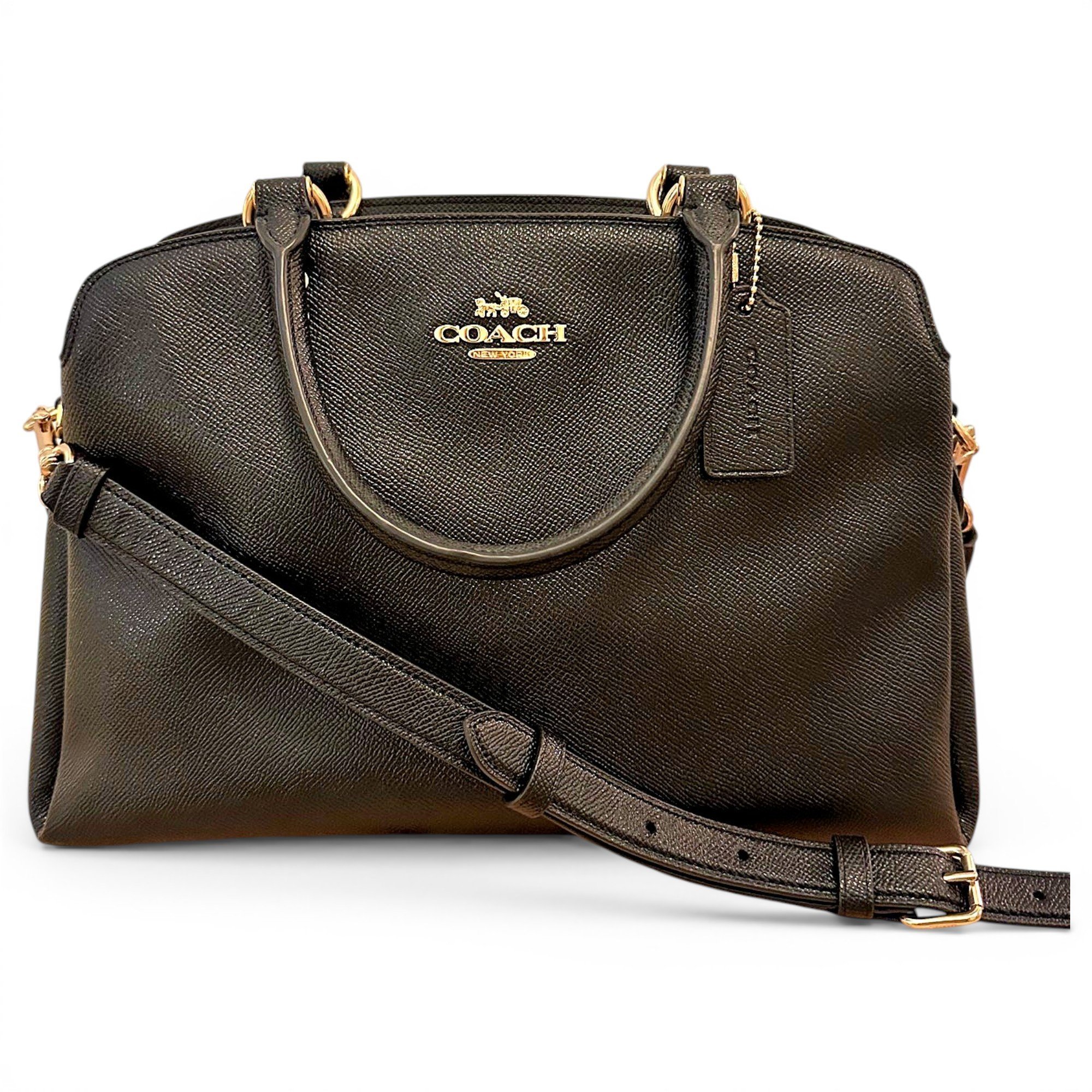 Leather satchel