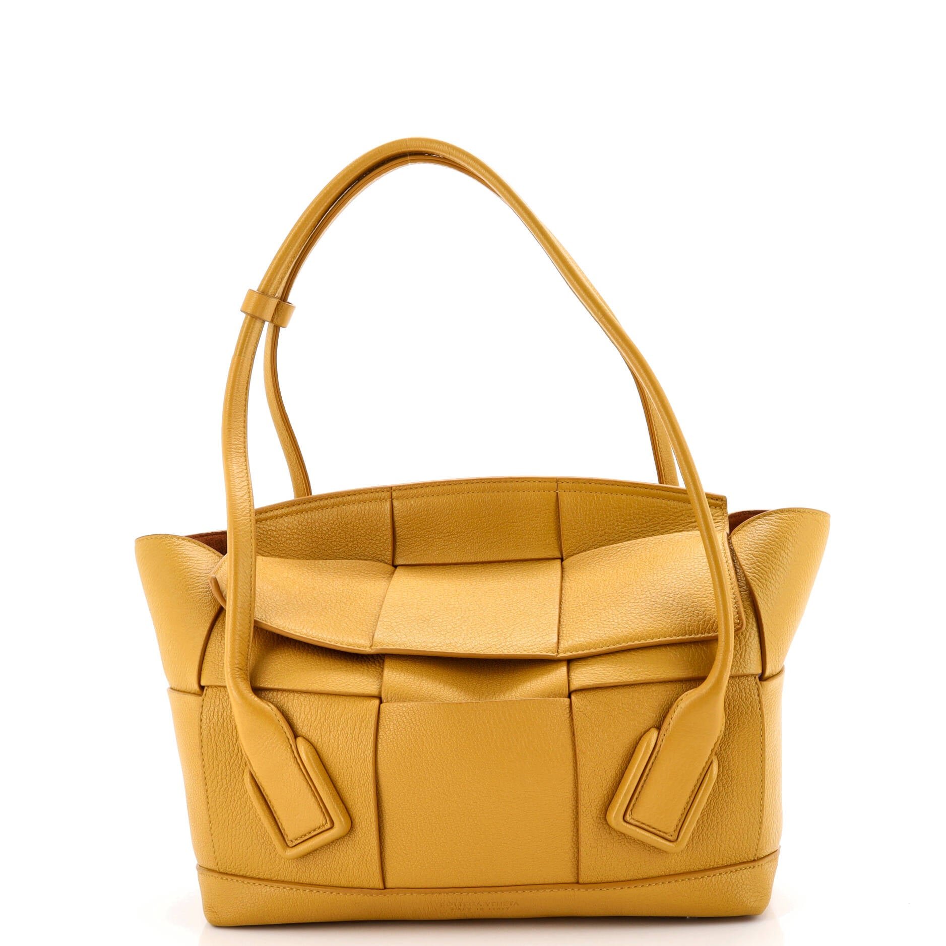 Bottega Veneta Arco Bag Maxi Intrecciato Leather Medium