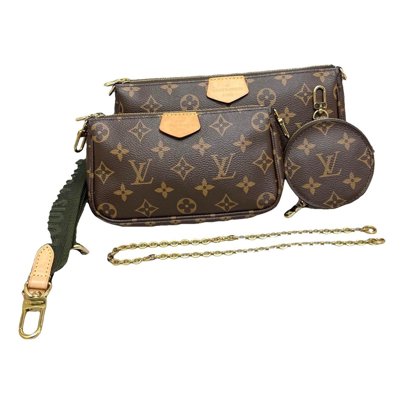 Multi Pochette Accessoires leather handbag