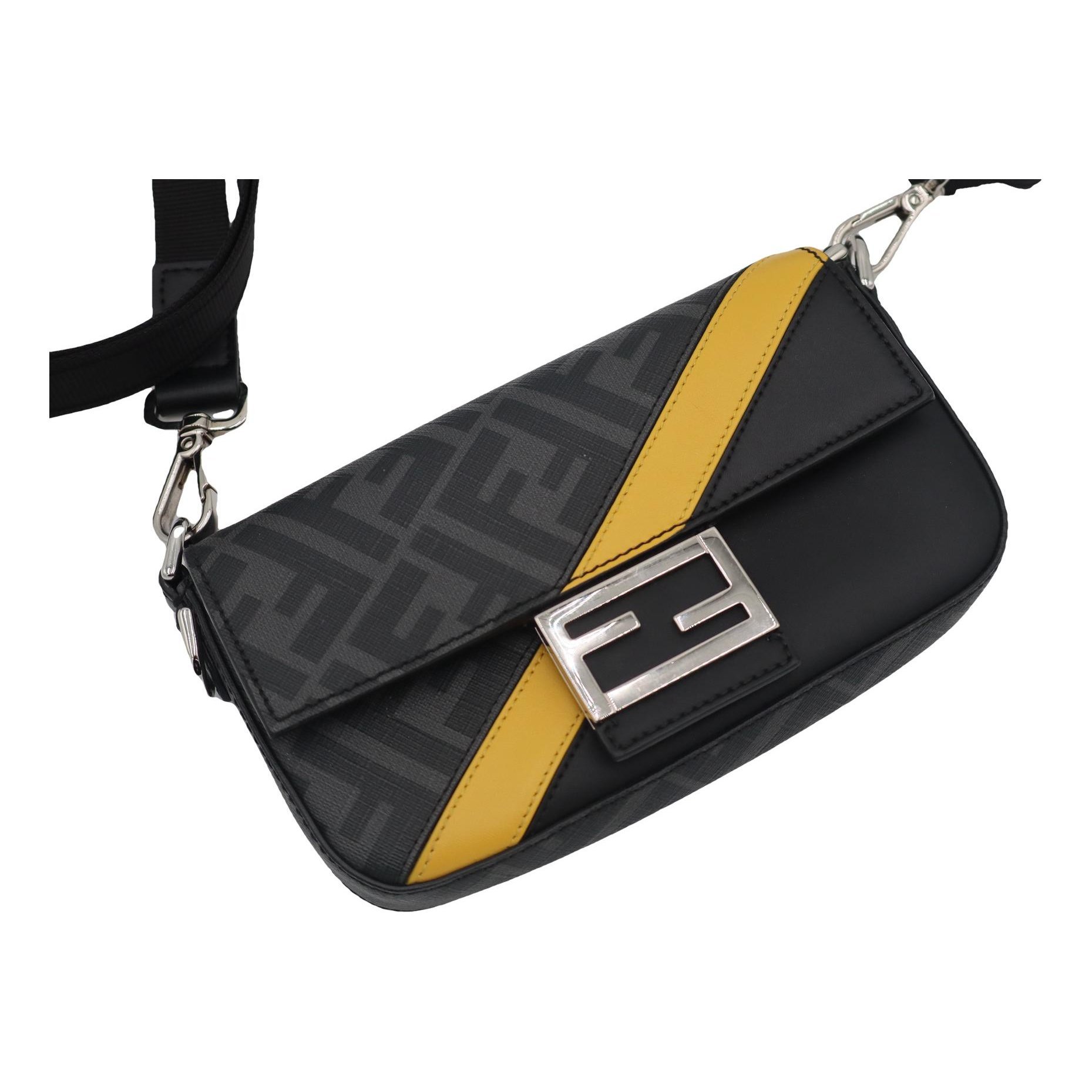 Baguette leather handbag