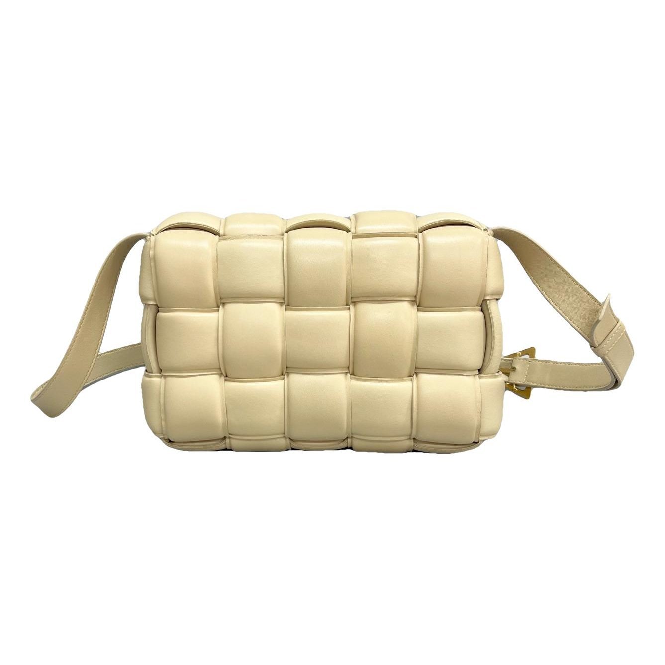 Cassette Padded leather handbag