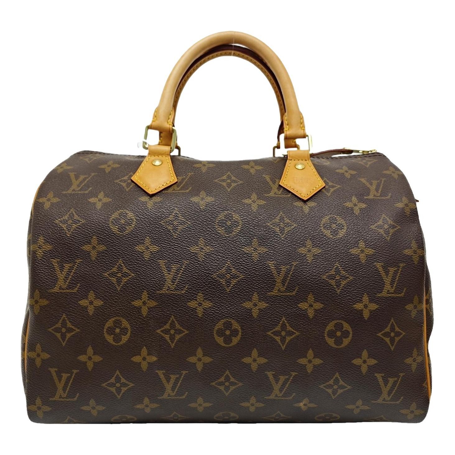 Nano Speedy / Mini HL leather handbag