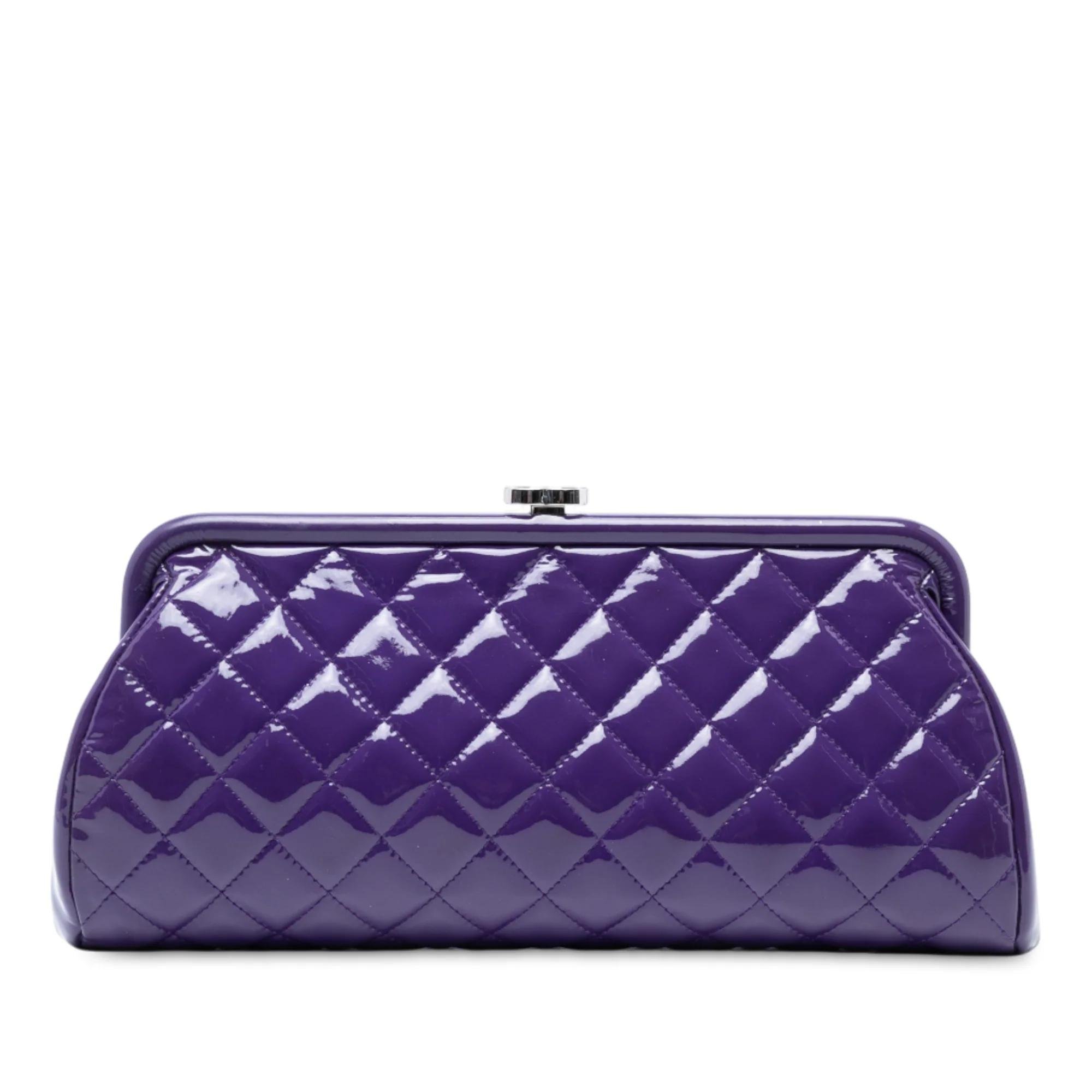 Chanel Patent leather clutch bag