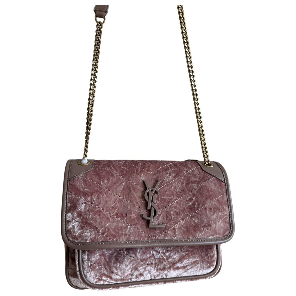 Niki velvet crossbody bag