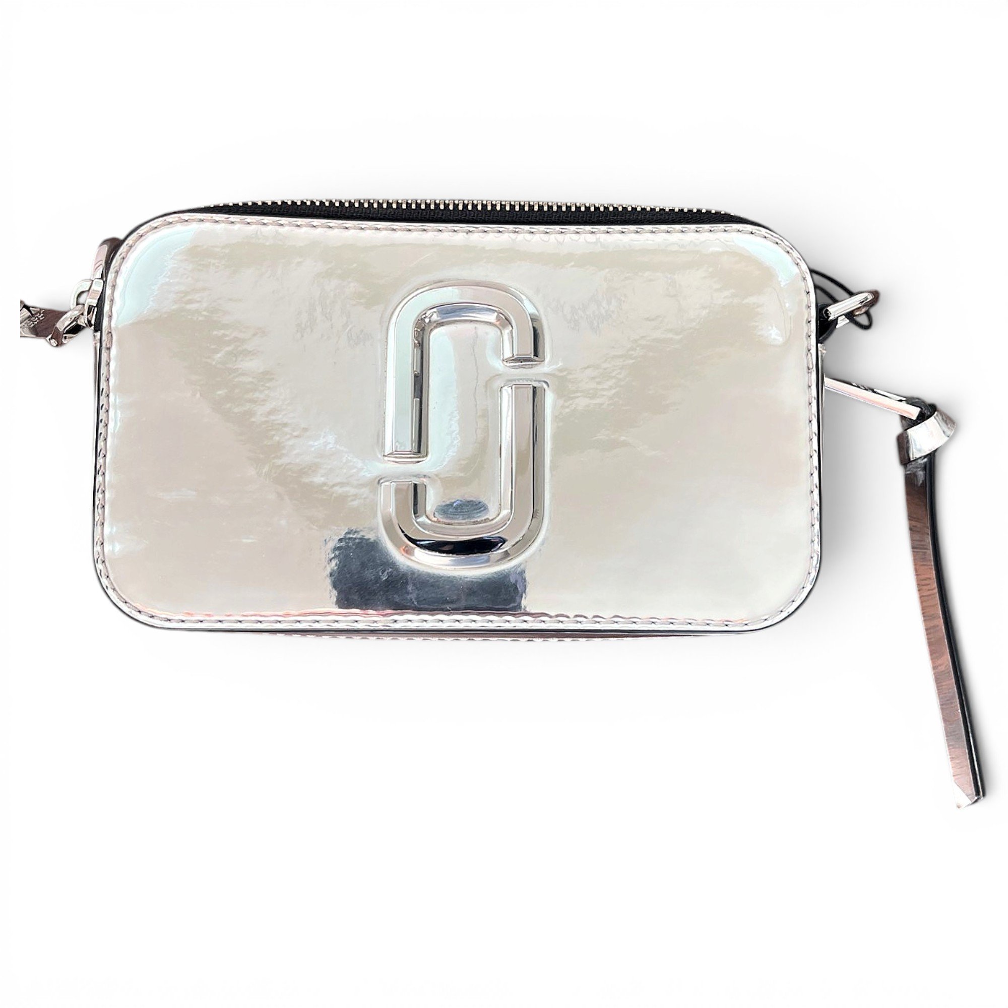 Marc Jacobs Snapshot patent leather crossbody bag