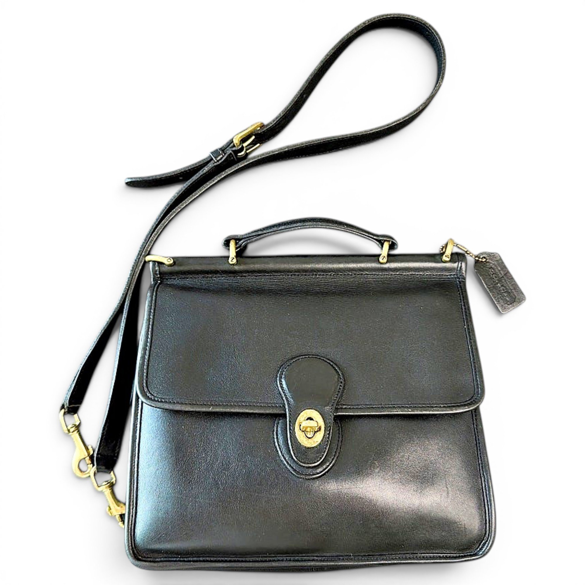 Signature Sufflette leather crossbody bag
