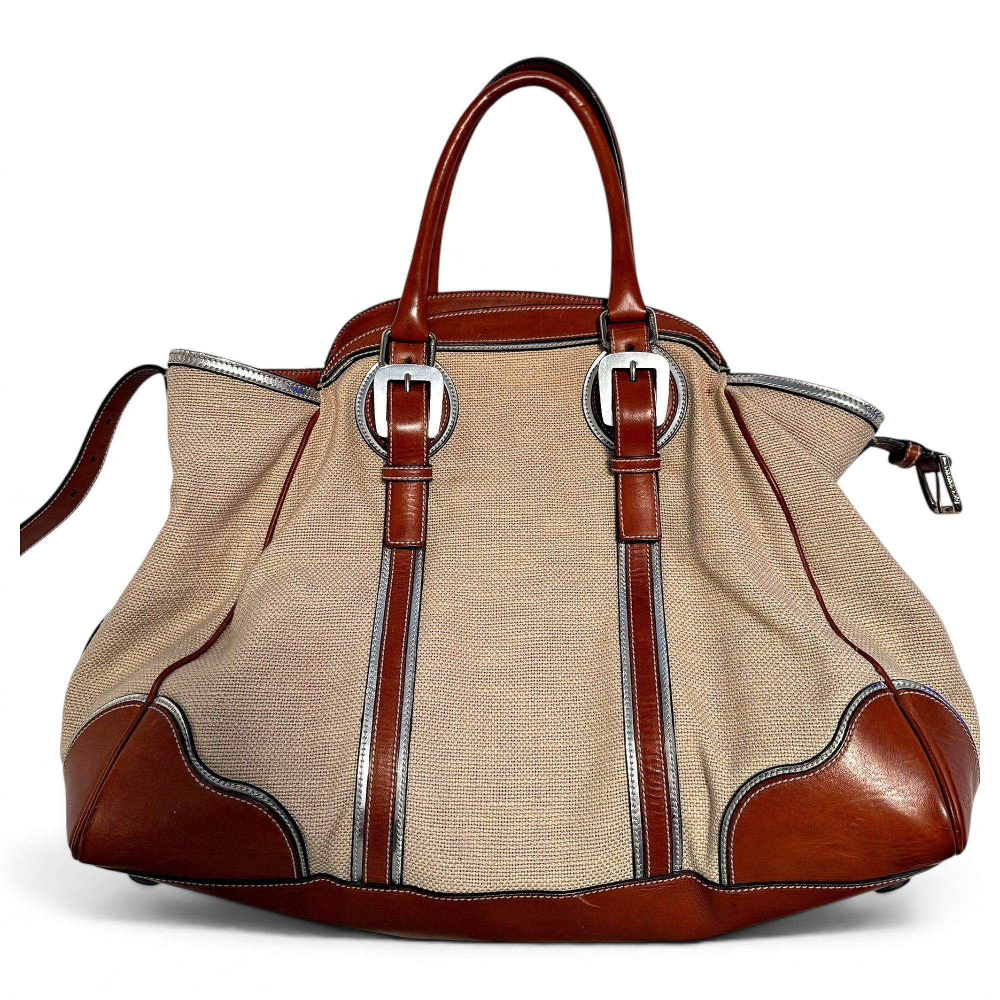 Linen handbag
