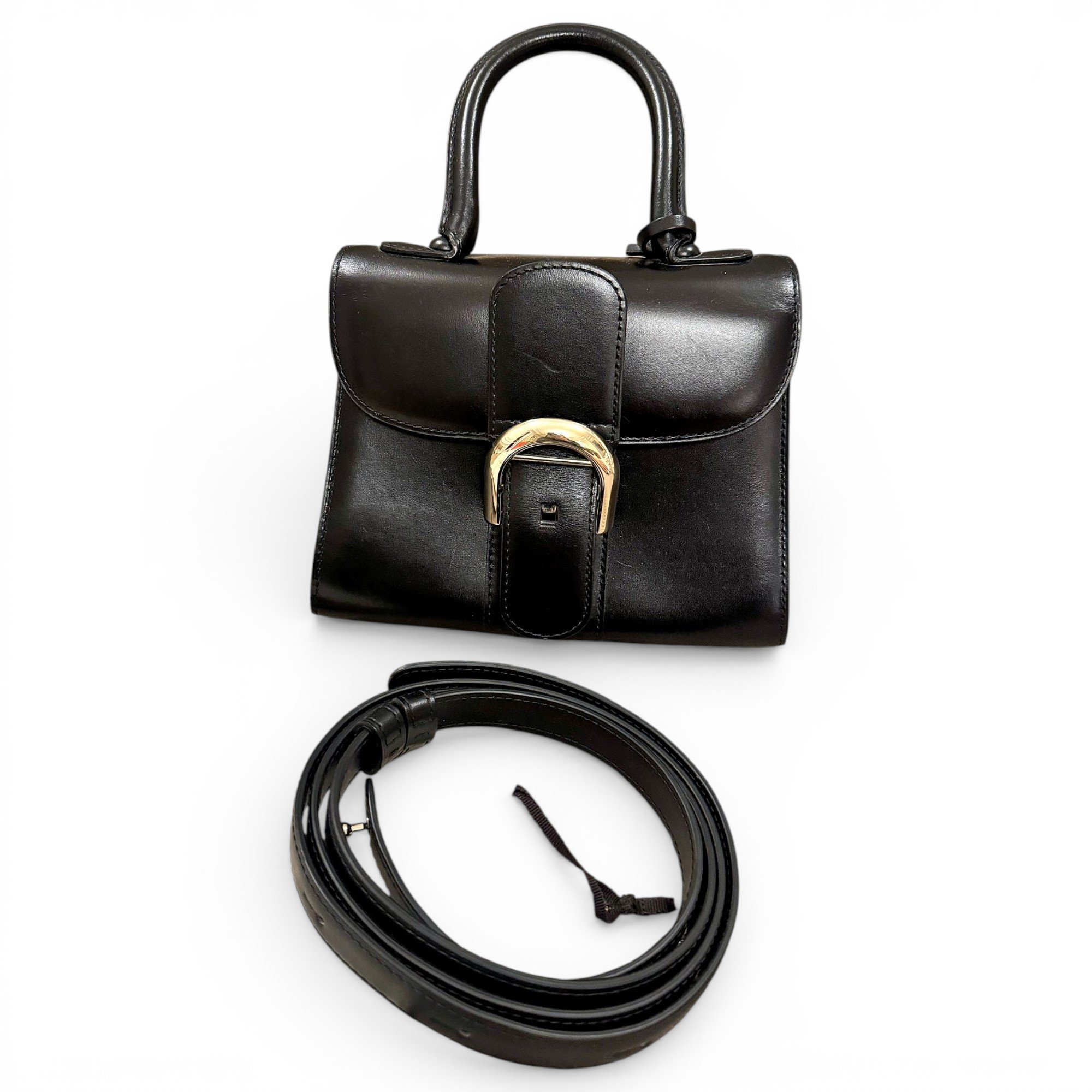 Brillant leather handbag