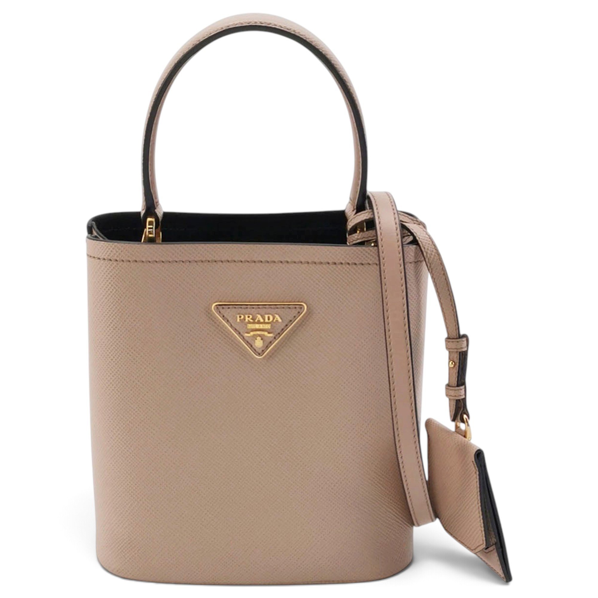 Panier leather handbag