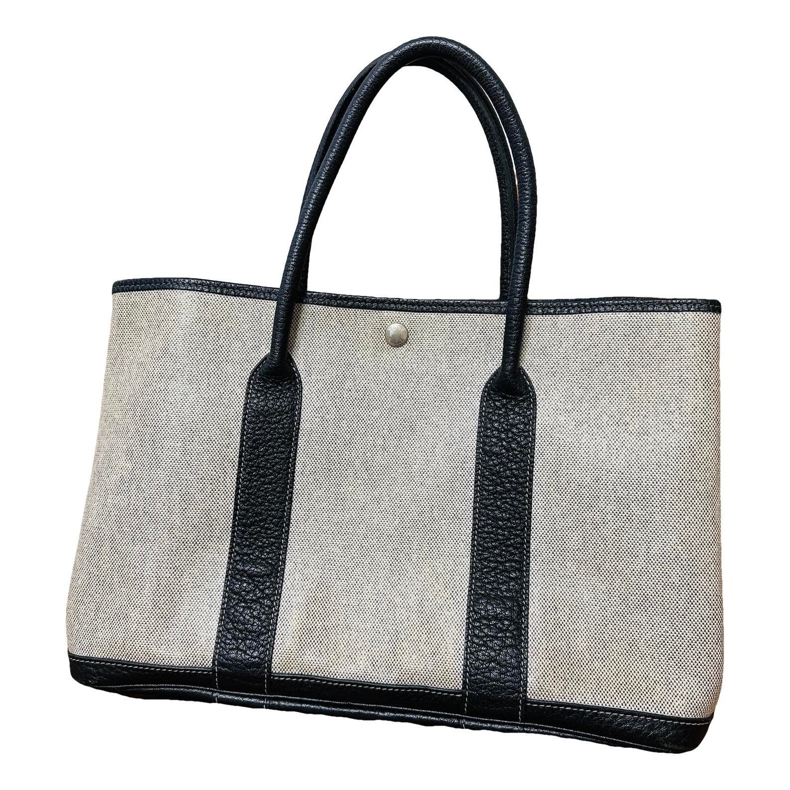 Hermes Garden Party Handbag Negonda Leather 2019