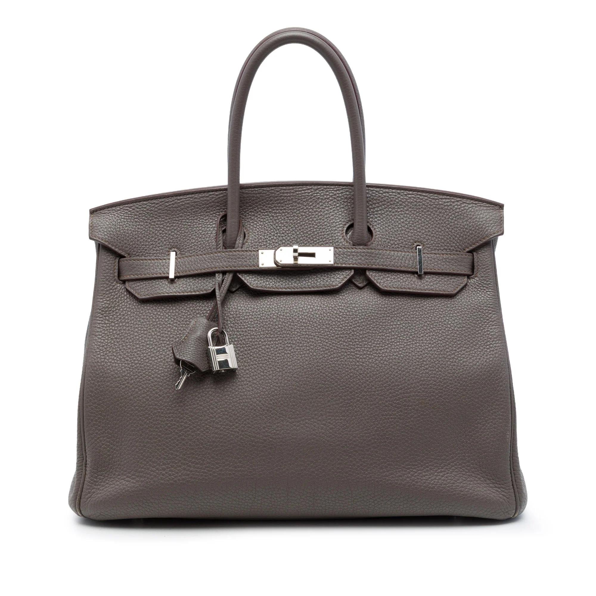 Birkin Shoulder pony-style calfskin handbag