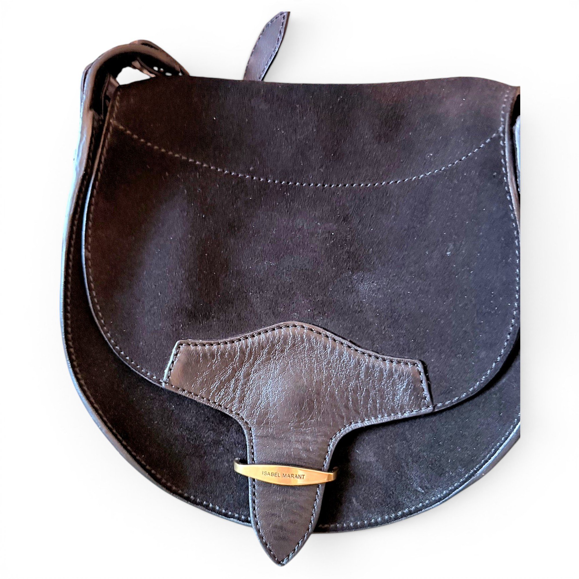Leather crossbody bag