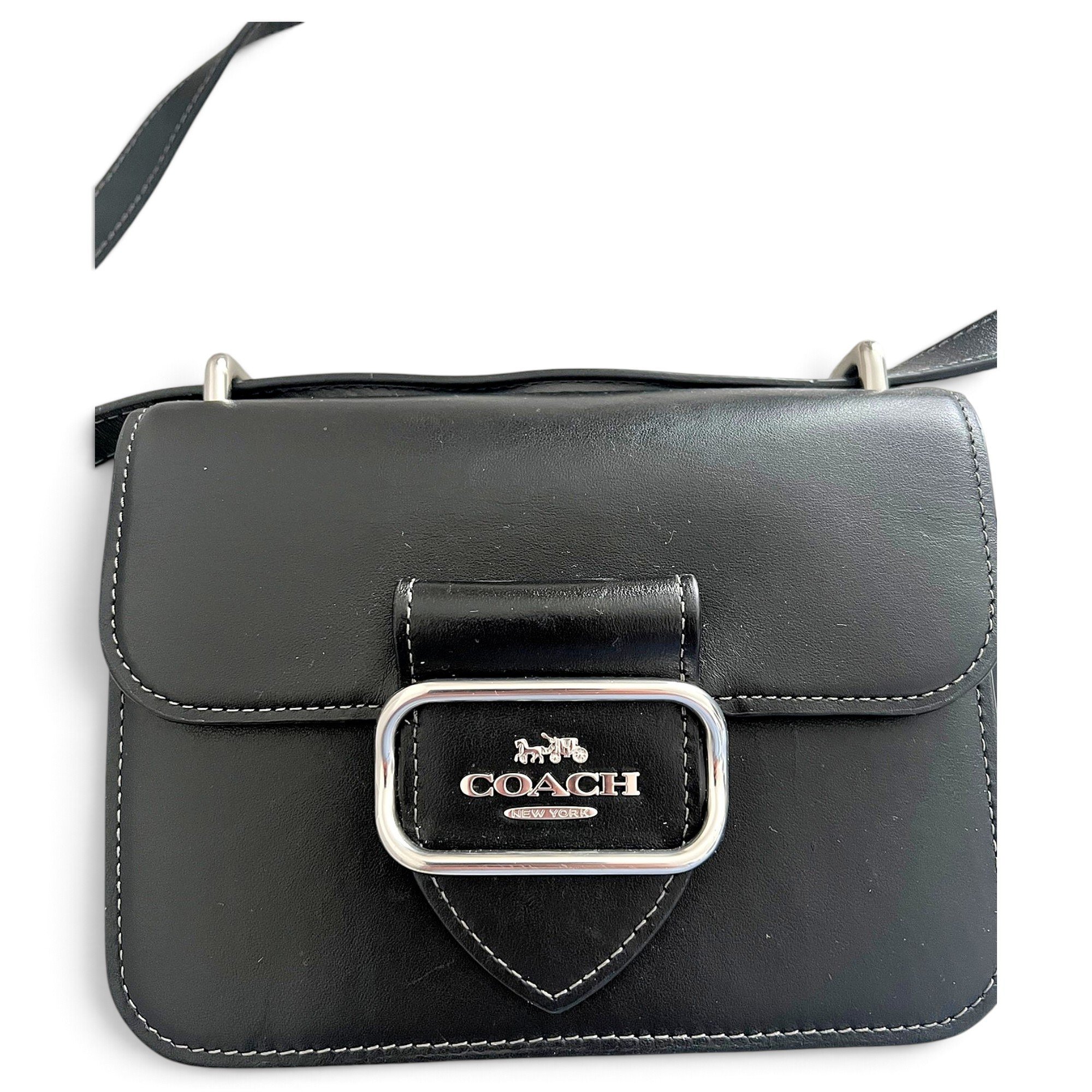 Leather crossbody bag