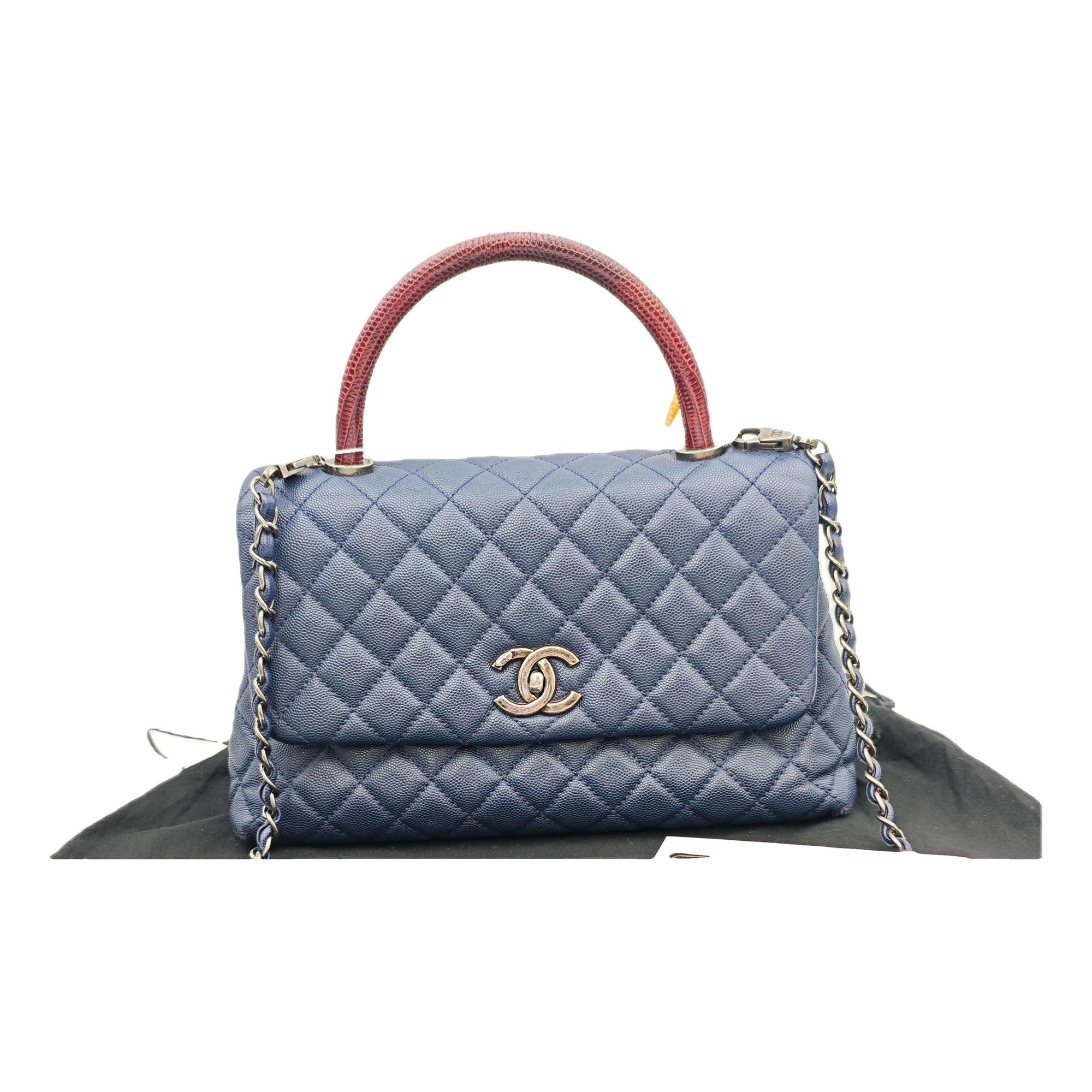 Coco Handle leather handbag