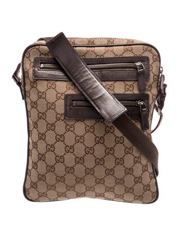 GG Canvas Messenger Bag