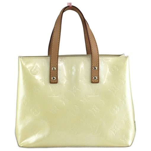 Reade patent leather handbag