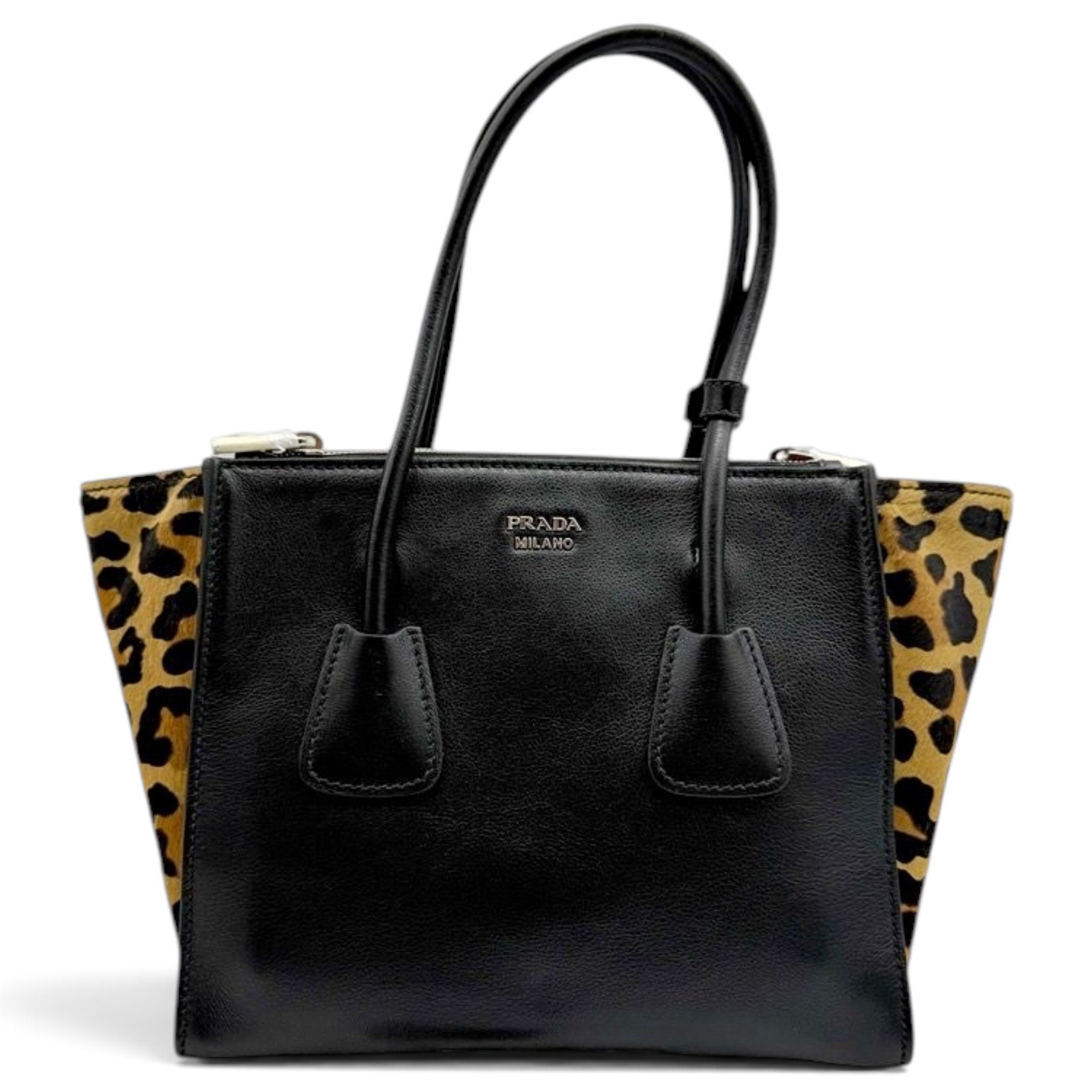 Leather tote