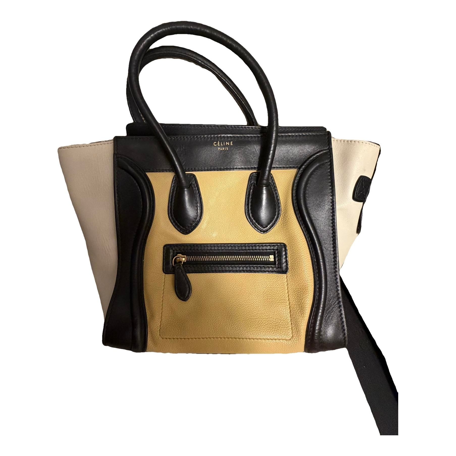 Luggage leather handbag