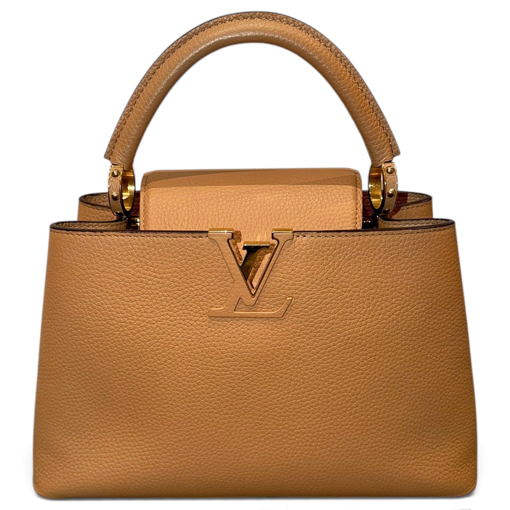 Capucines leather handbag