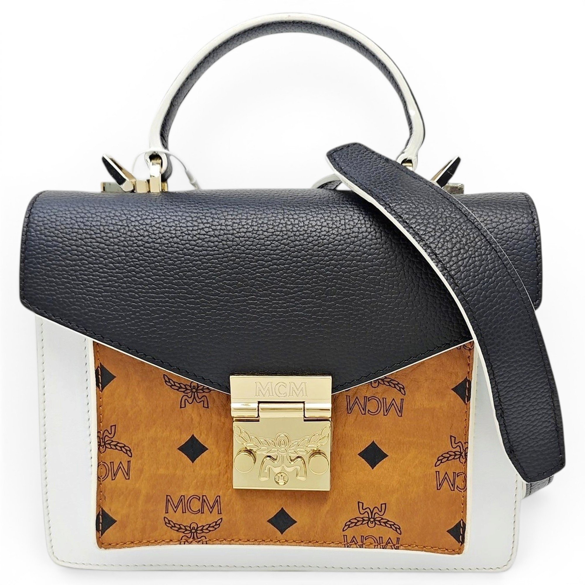 MCM Patricia leather handbag