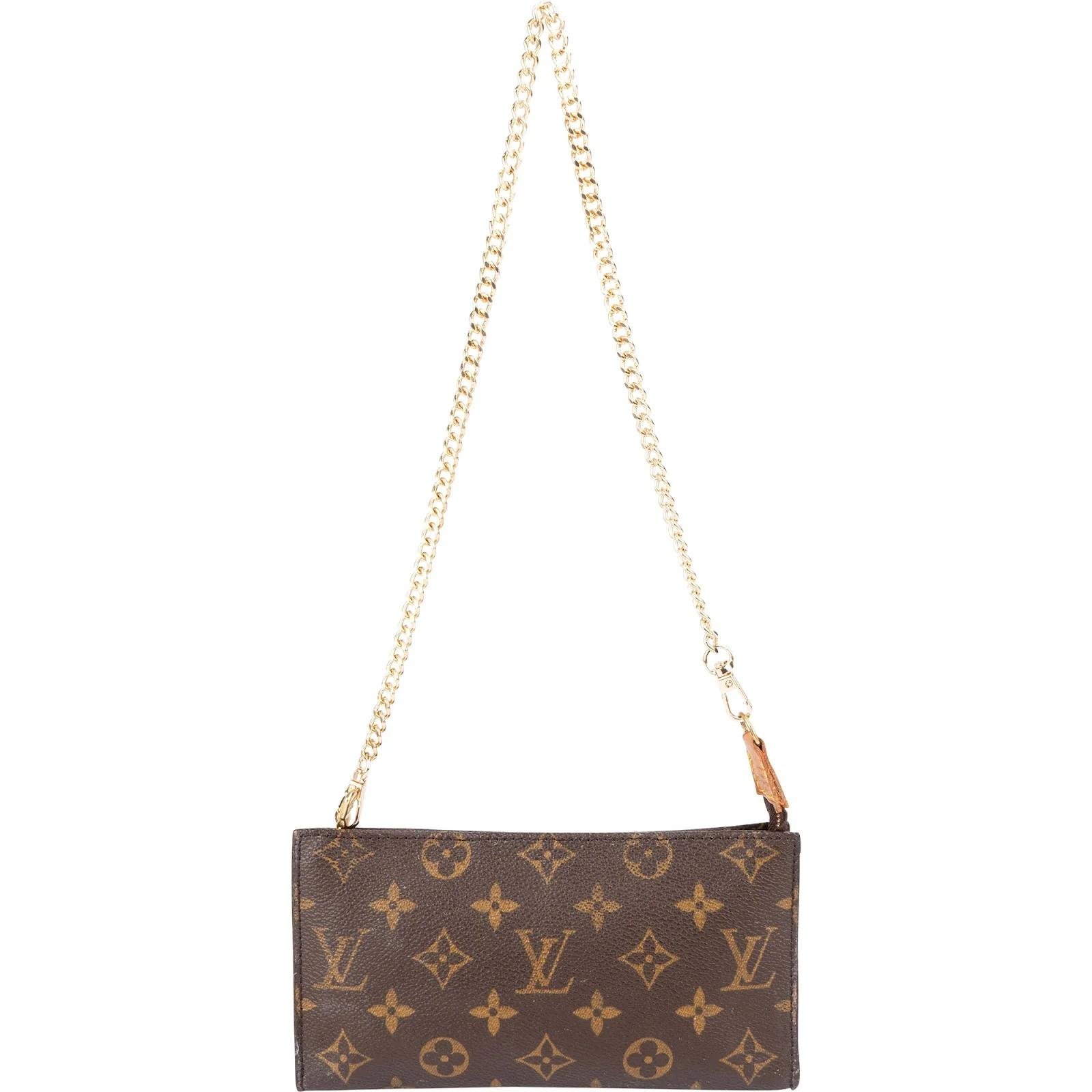 Pochette Accessoire leather handbag