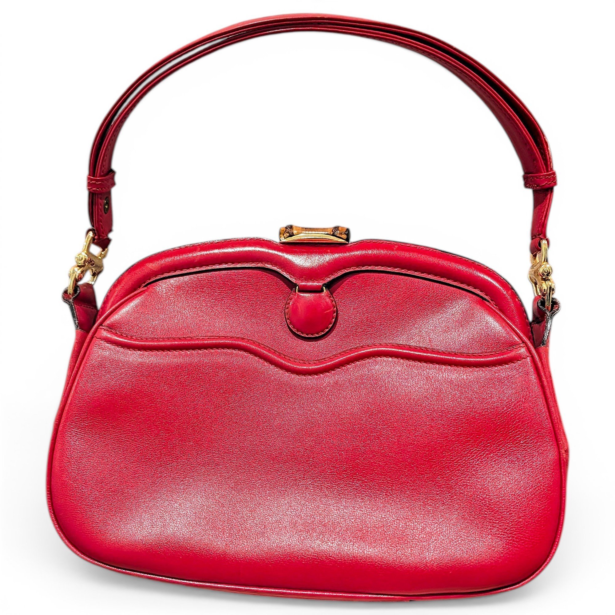 Leather handbag