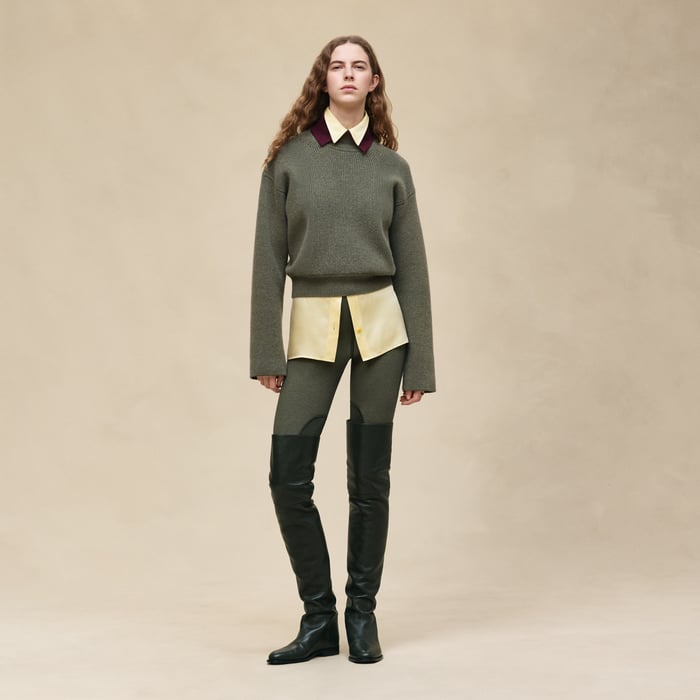 Vert Celadon Long-sleeve Sweater