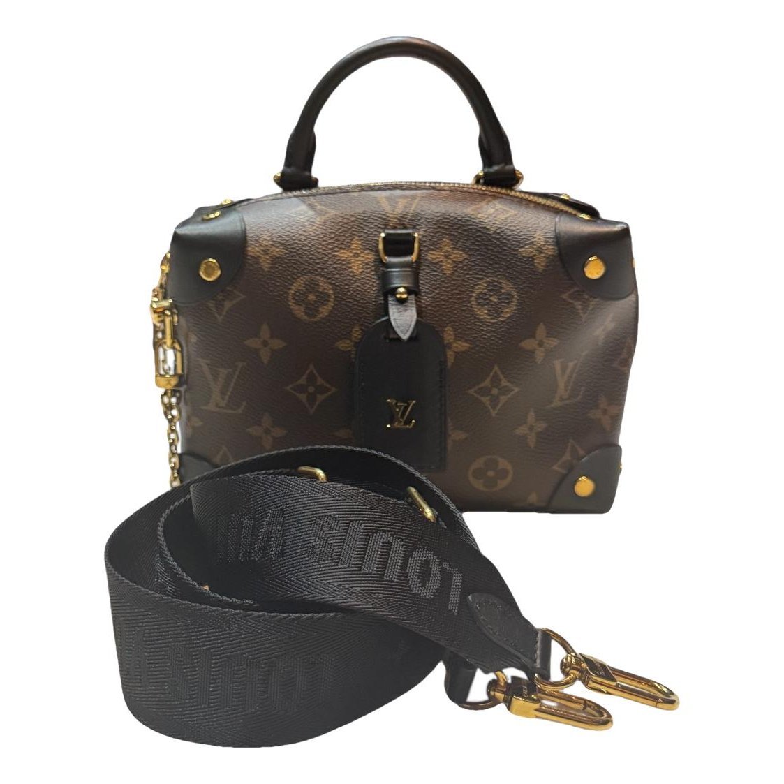 Louis Vuitton Petite Malle Souple leather handbag