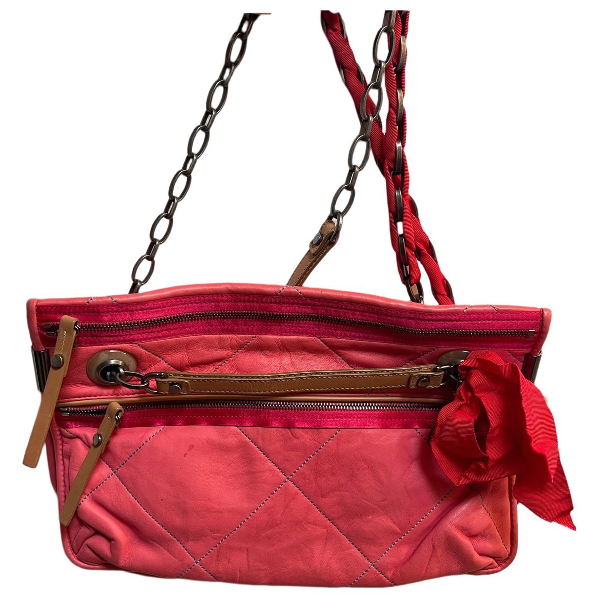 Leather handbag