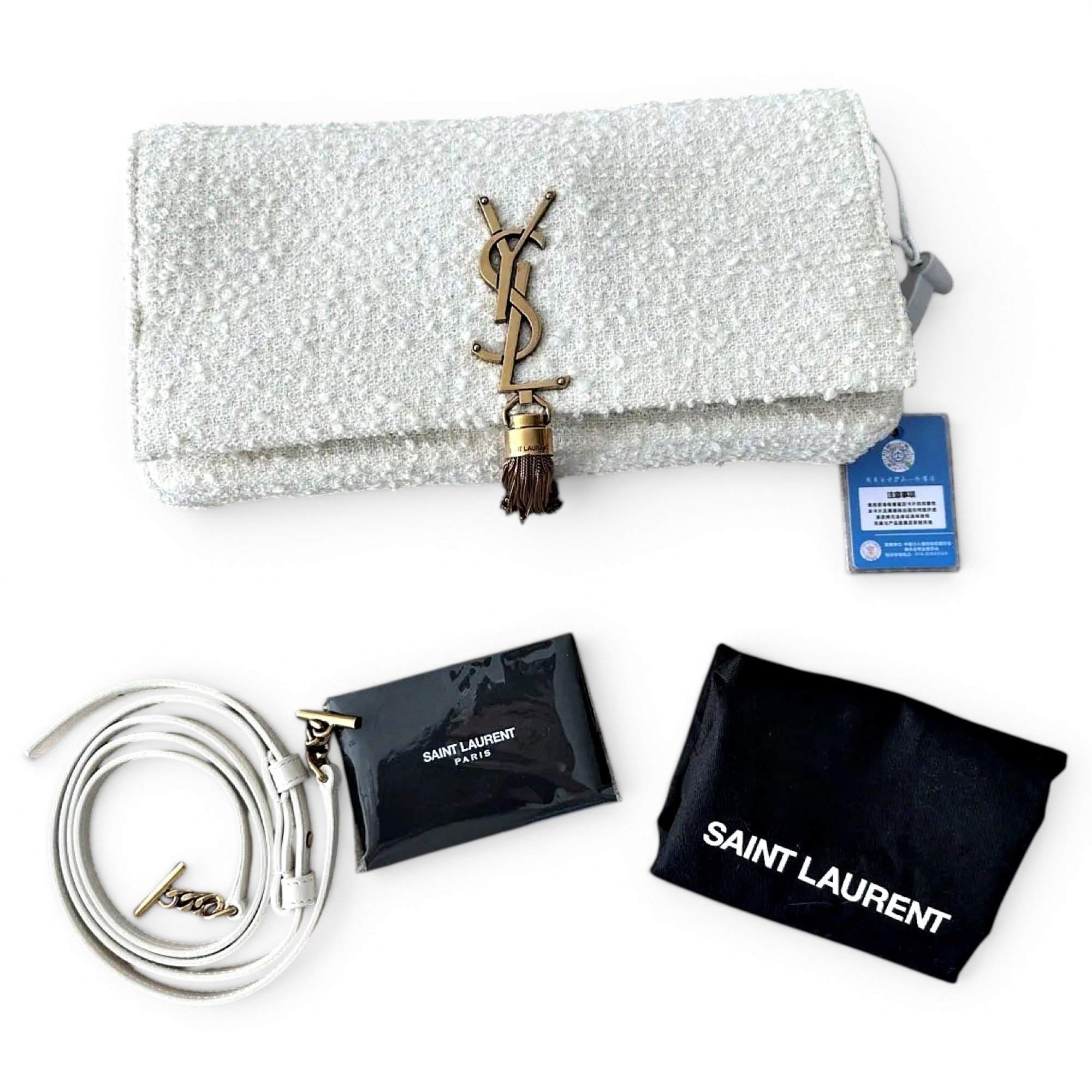 Kate monogramme tweed handbag