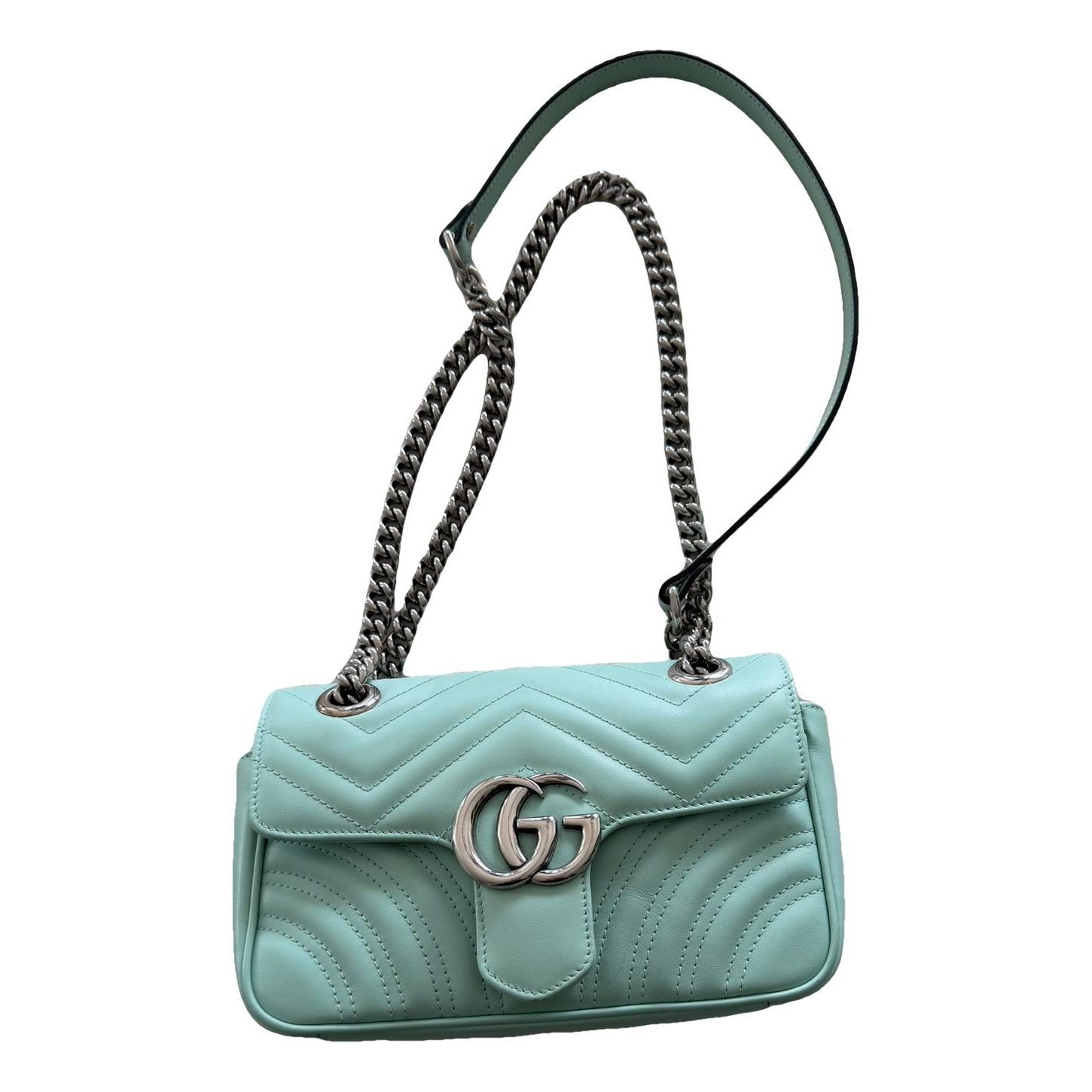GG Marmont Chain Flap leather crossbody bag