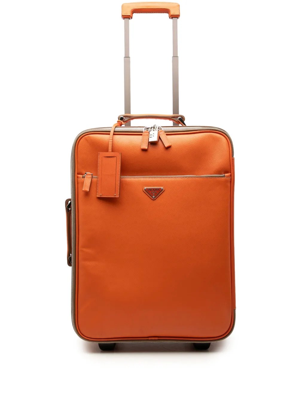 Prada 2016-2026 Saffiano Carry On Trolley Suitcase travel bag