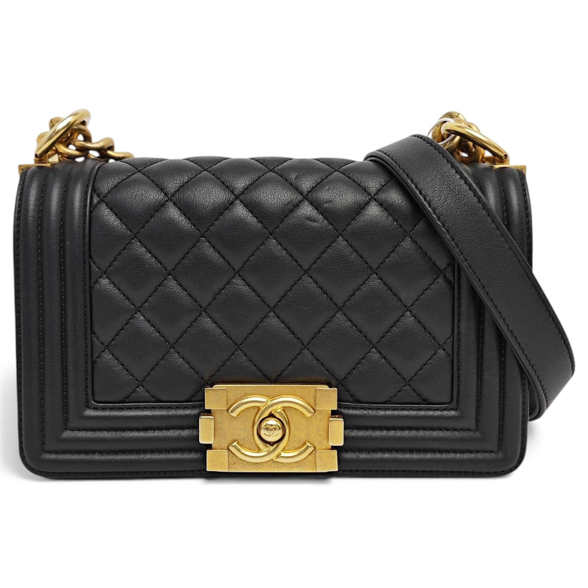 Boy leather handbag