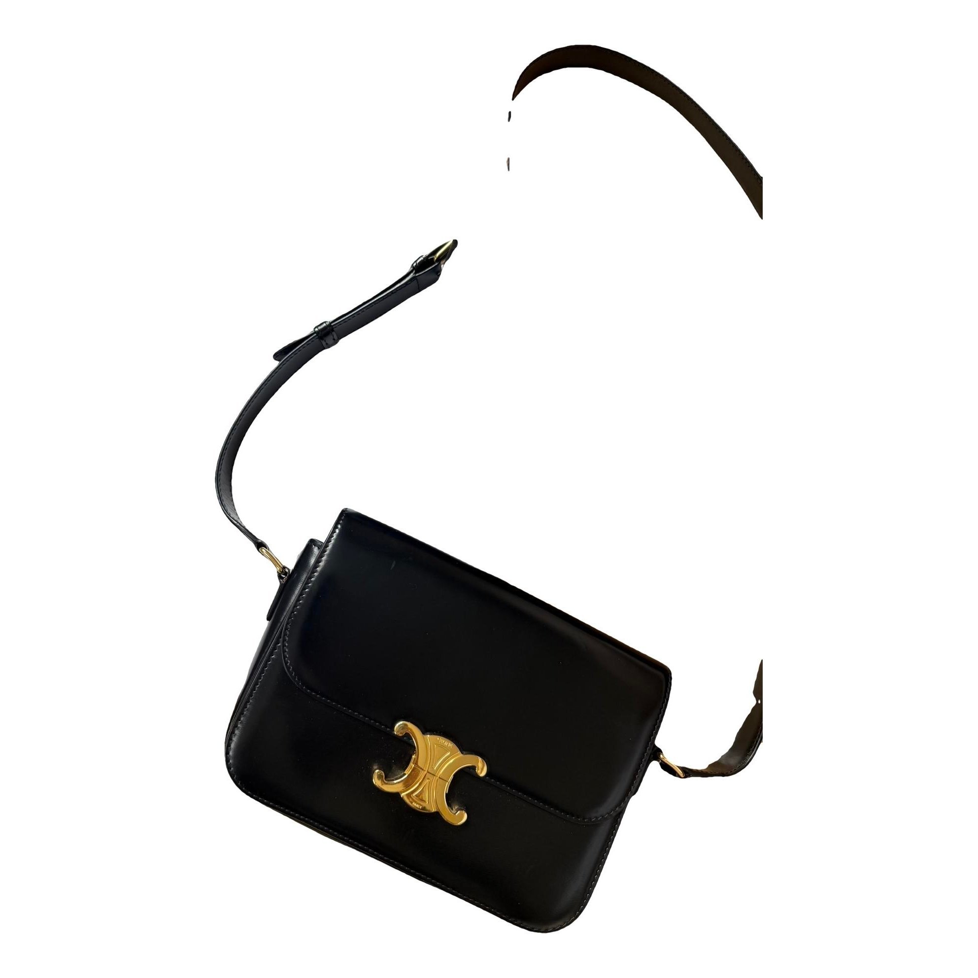 Triomphe leather handbag