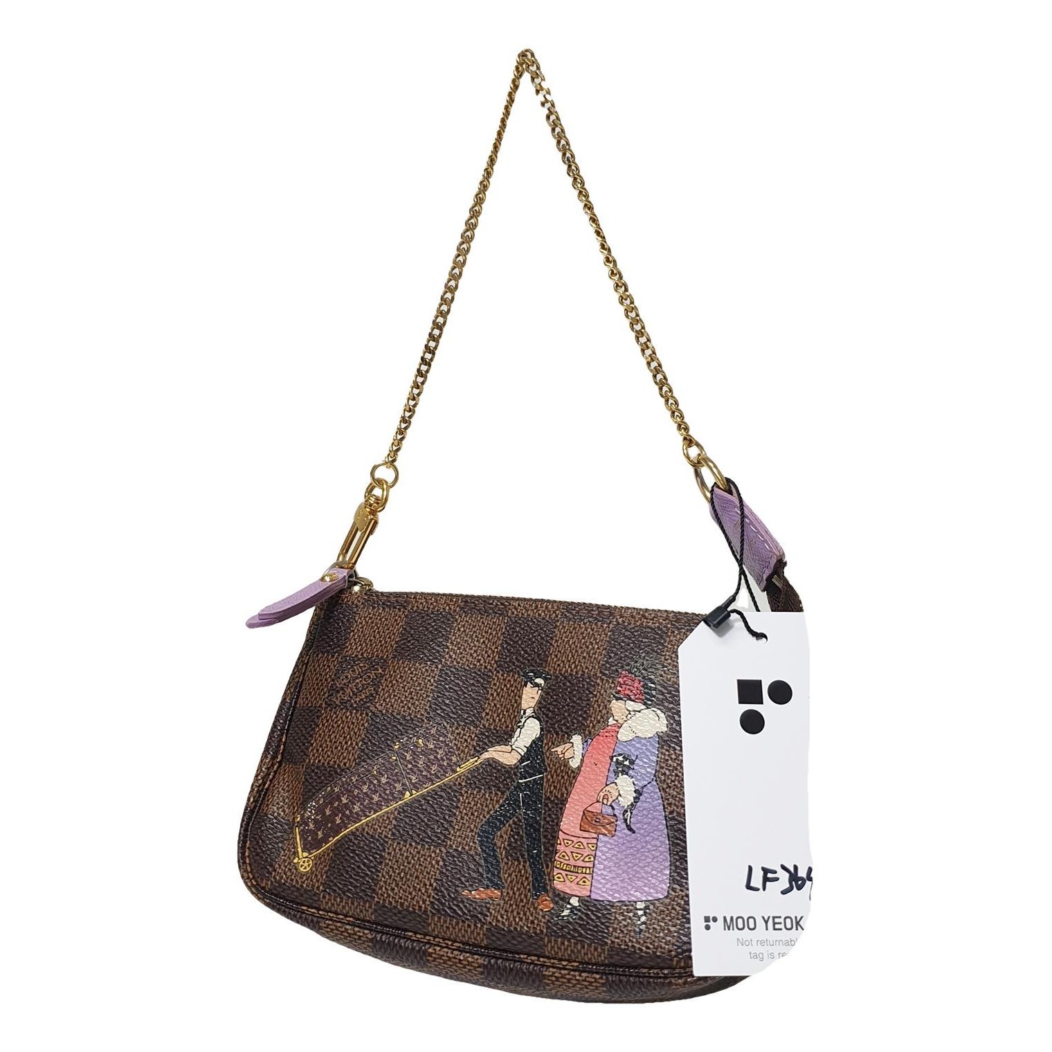 Leather handbag