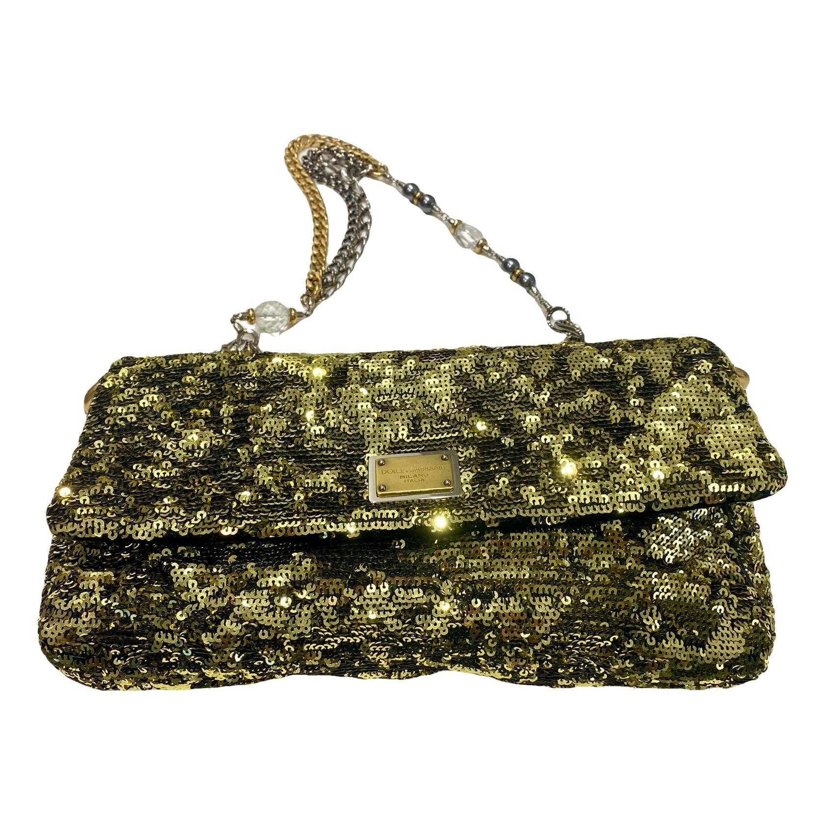 Miss Charles glitter handbag