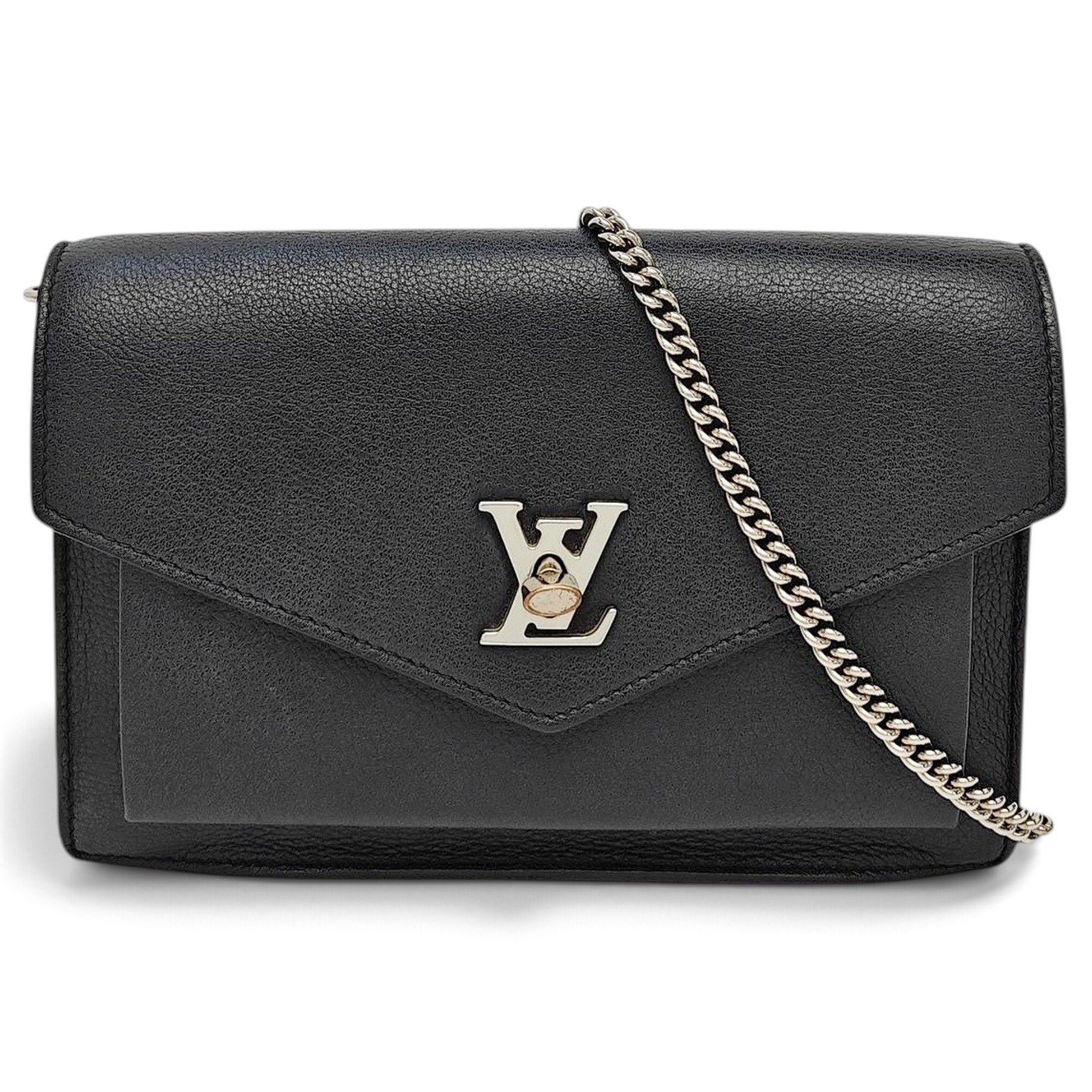 Lockme leather handbag