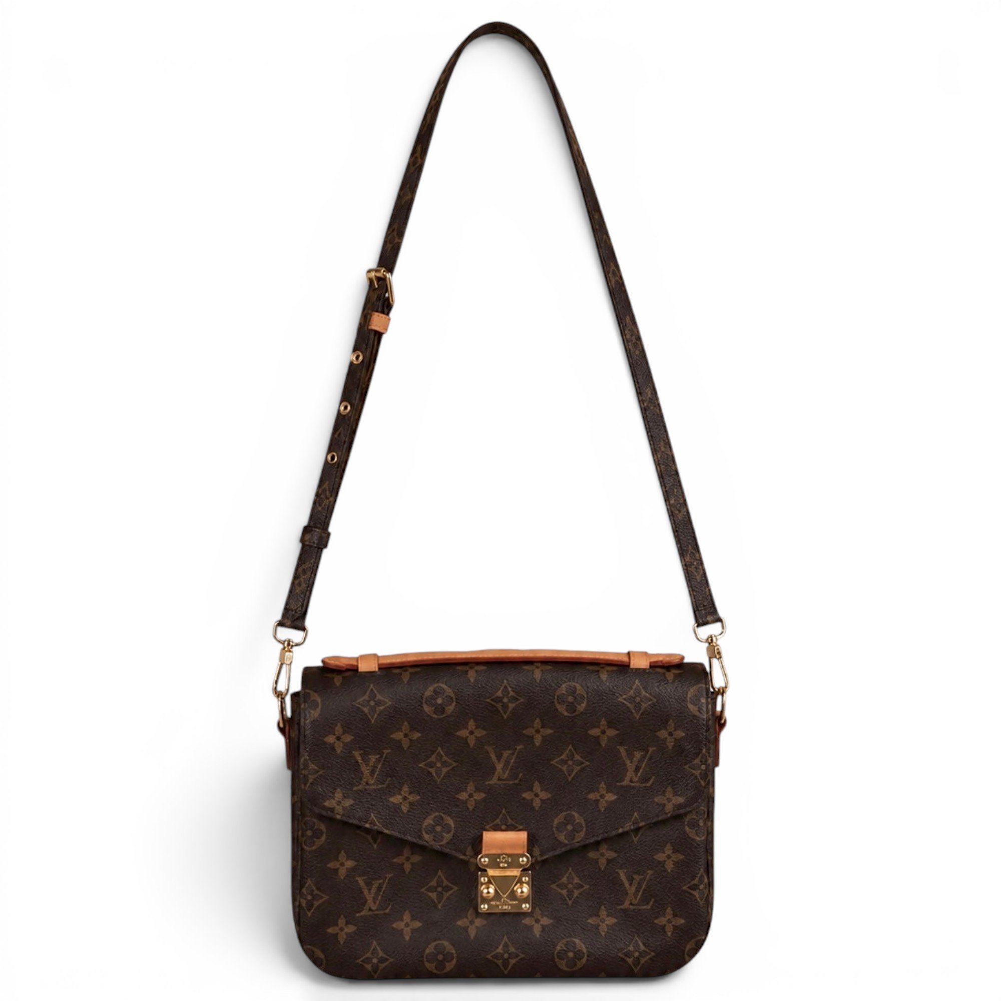 Metis leather crossbody bag