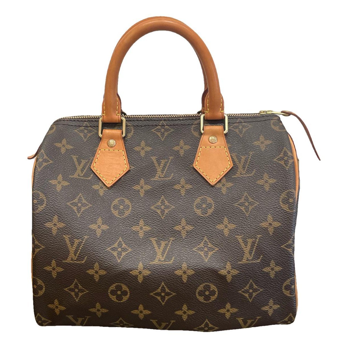 Speedy leather handbag