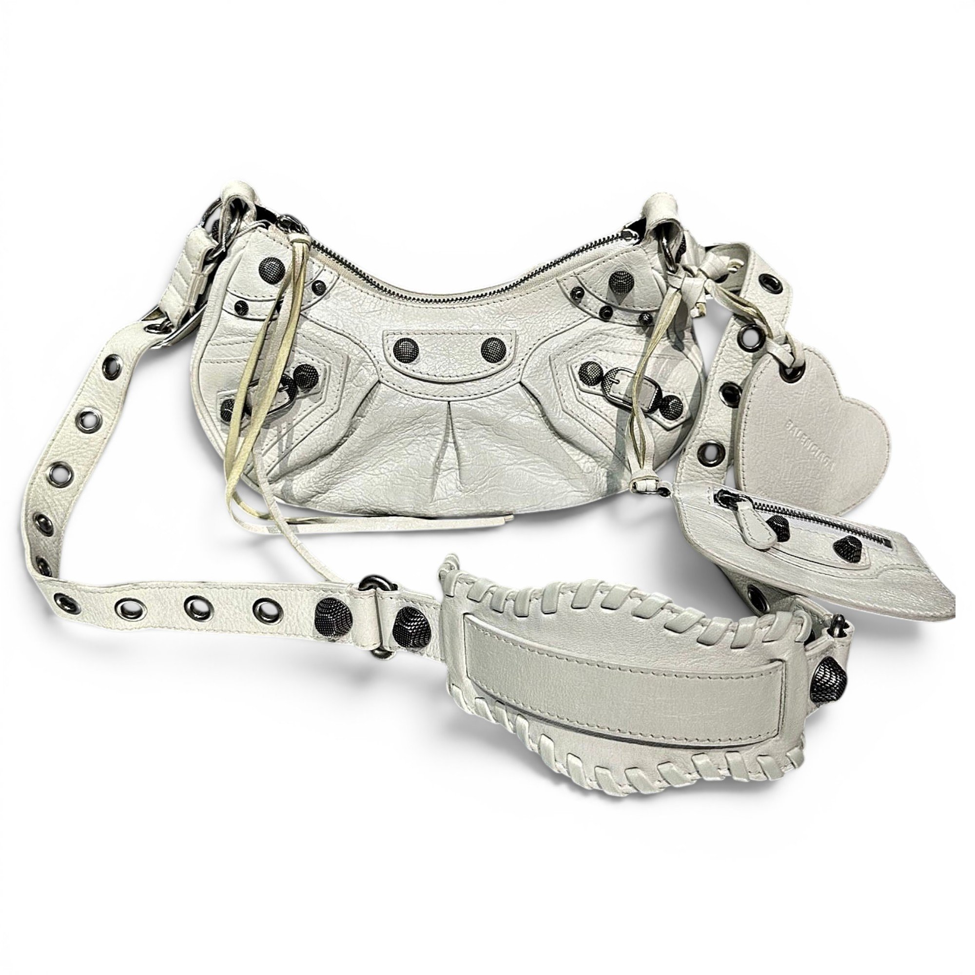 Le Cagole leather handbag