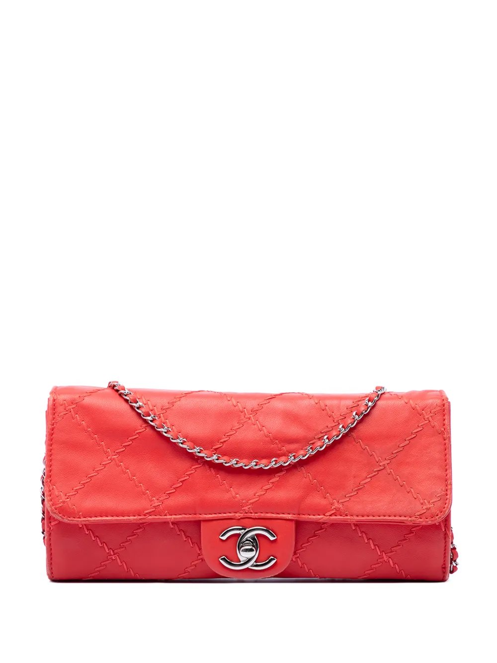 2010-2011 CC Quilted Lambskin Ultimate Stitch Wallet On Chain shoulder bag