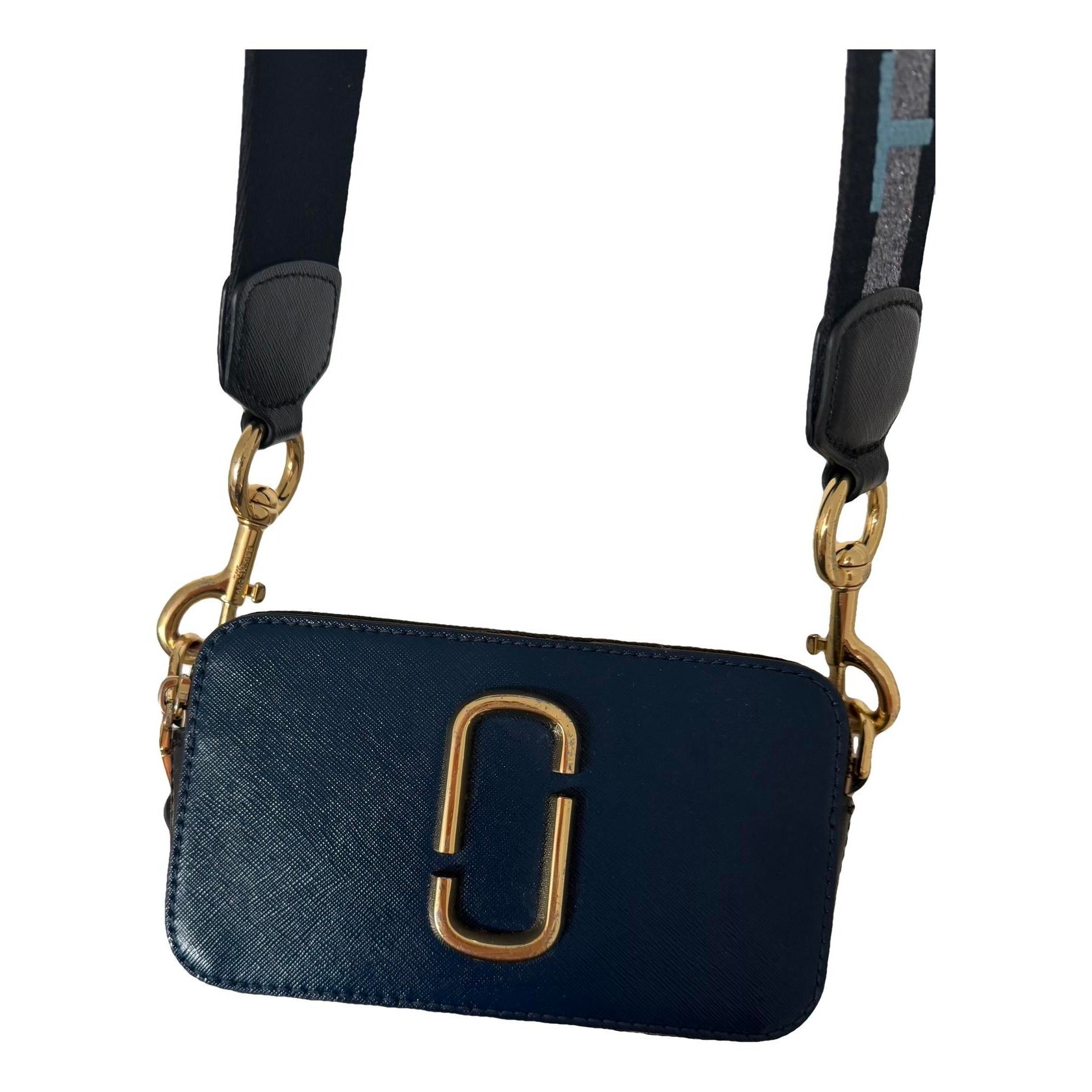 Snapshot leather crossbody bag
